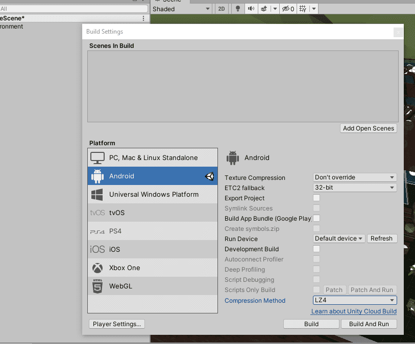 Basic Guide To Compressing Unity3D Worlds VR