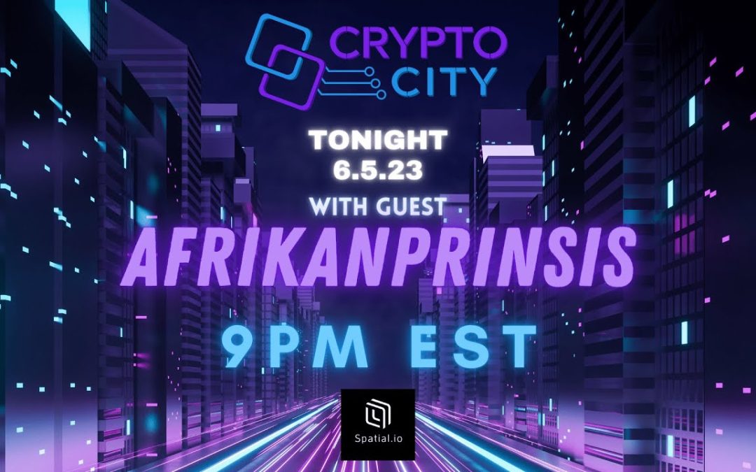 Crypto City Episode 30 (Afrikanprinsis) 6.5.23