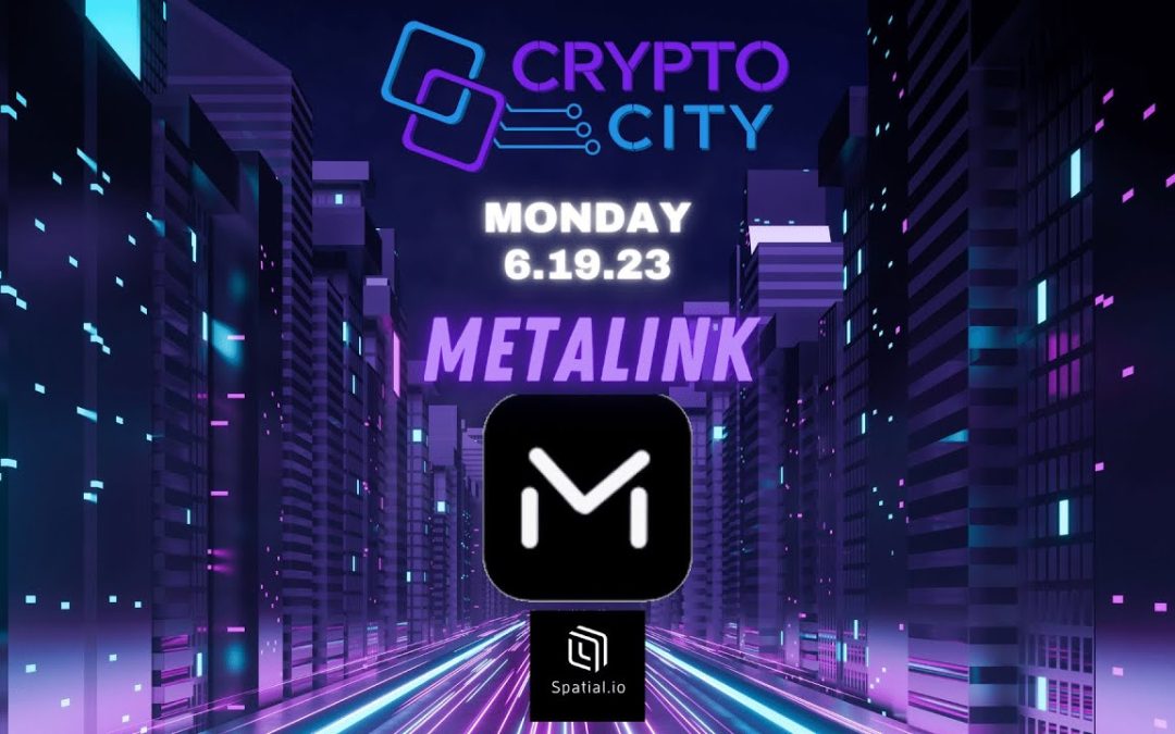 Crypto City Episode 32 (Metalink) 6.19.23