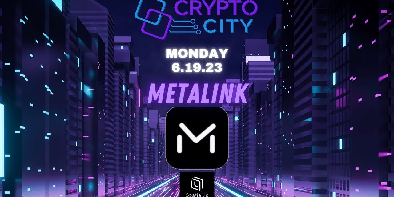 Crypto City Episode 32 (Metalink) 6.19.23